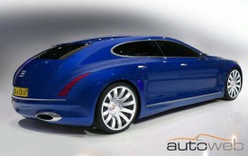 Imagem desenhada do que pode ser a nova Bugatti Bordeaux