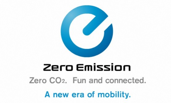 Logotipo e slogan do programa de emissão zero da Nissan